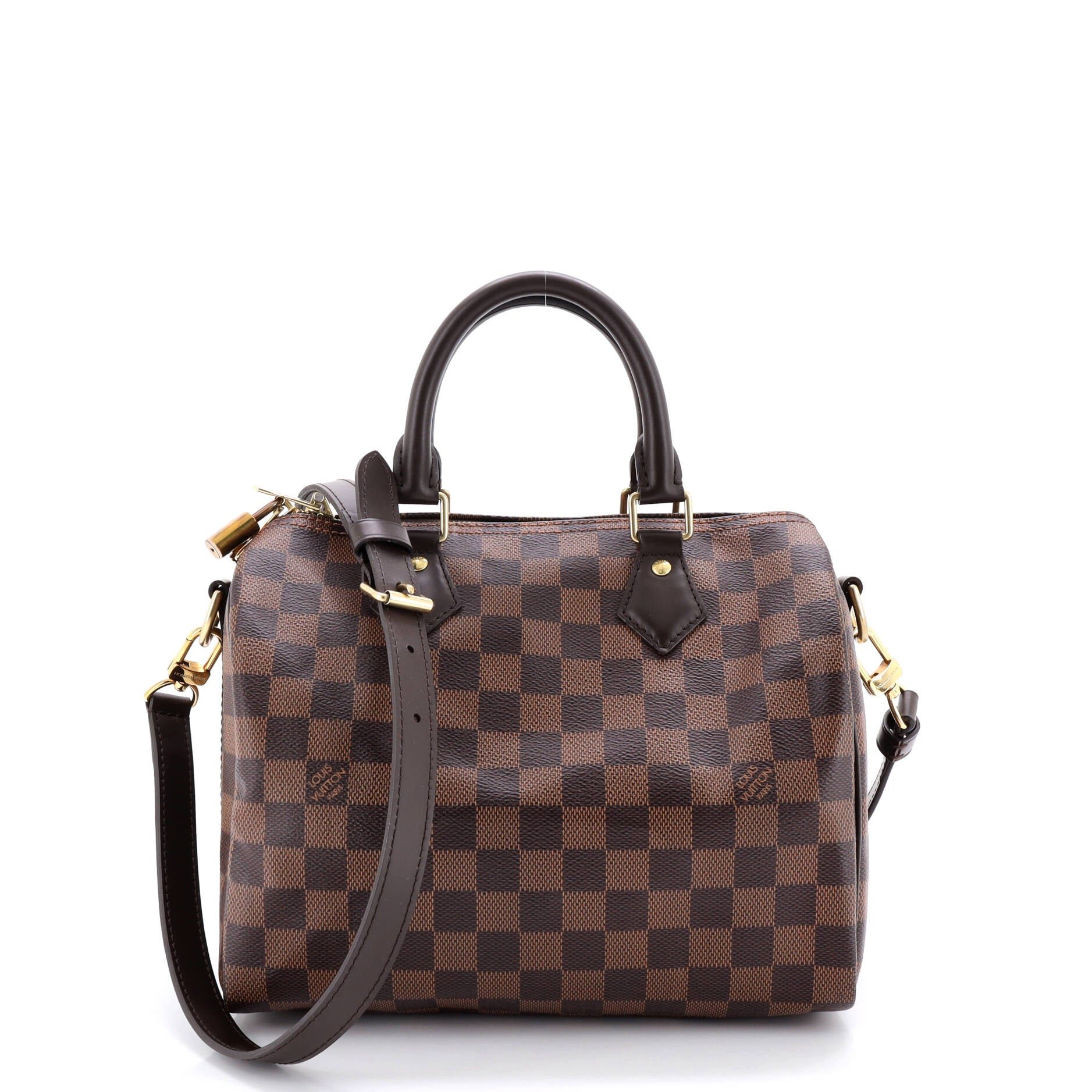 Louis Vuitton Speedy Bandouliere Bag Damier 25
