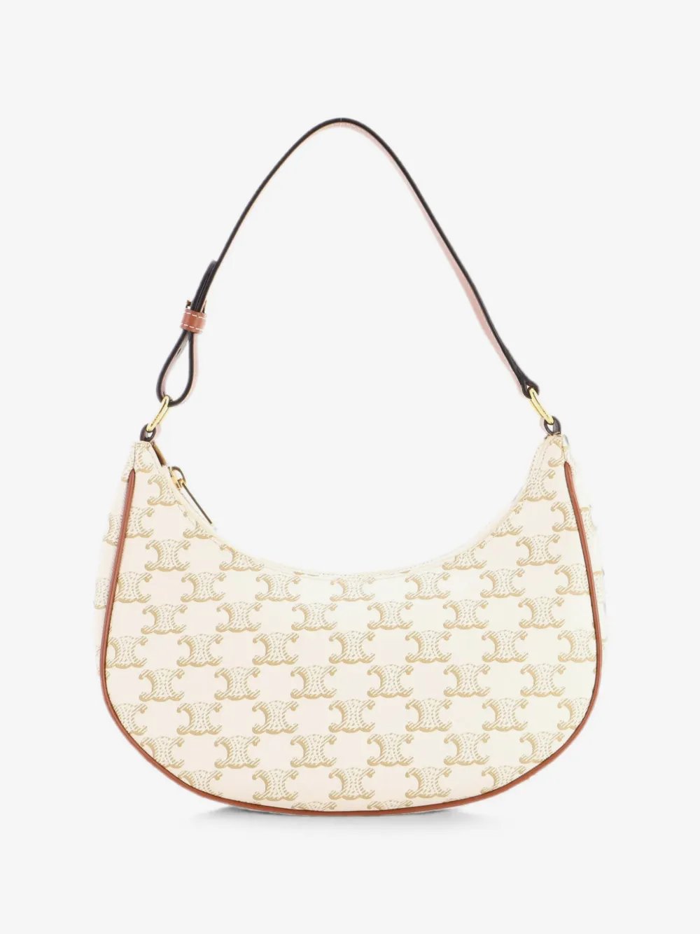 Ava Bag Triomphe Coated Canvas hobo bag