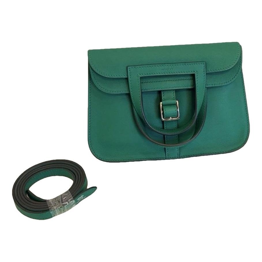 Halzan leather handbag