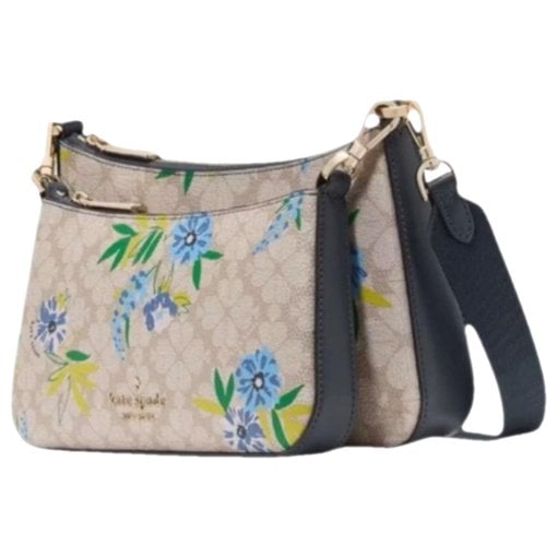 Vinyl crossbody bag