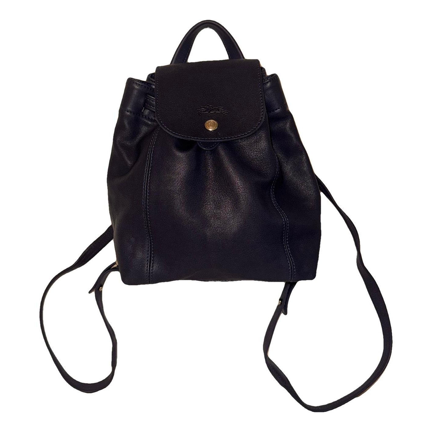 Pliage leather backpack