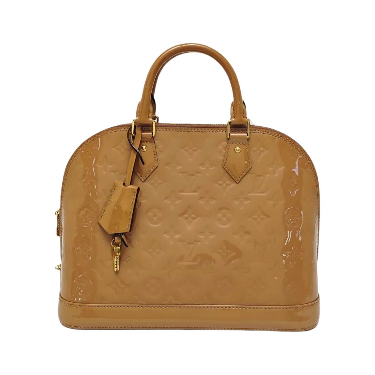 Alma patent leather handbag