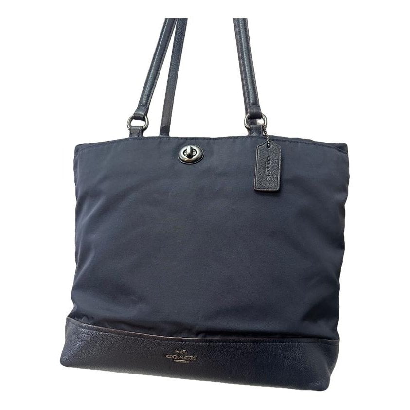Leather tote