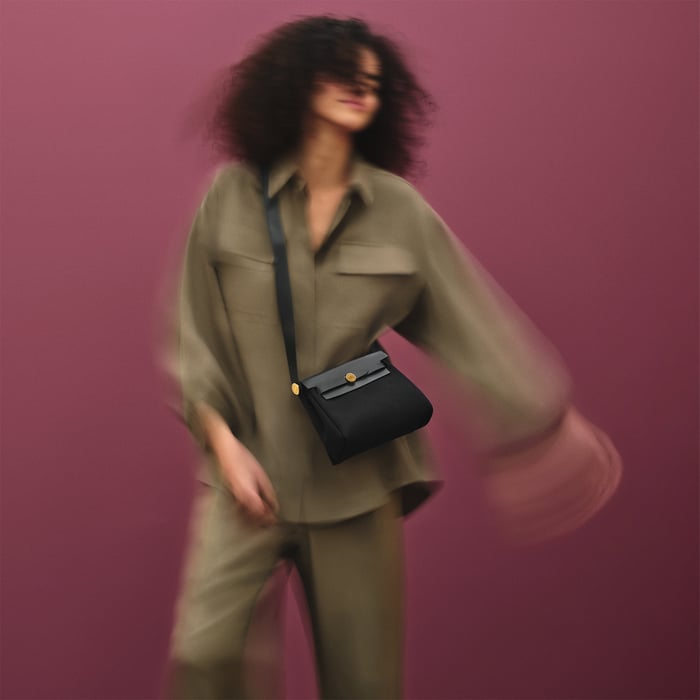 Bleu Indigo Herbag Zip 20 Bag