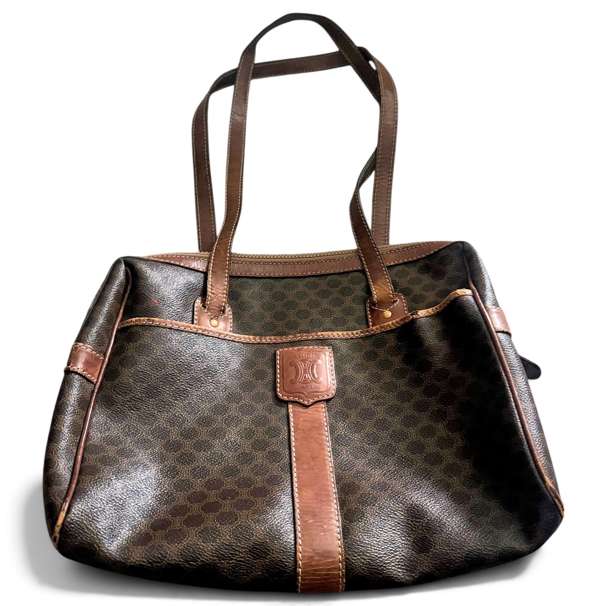 Leather handbag