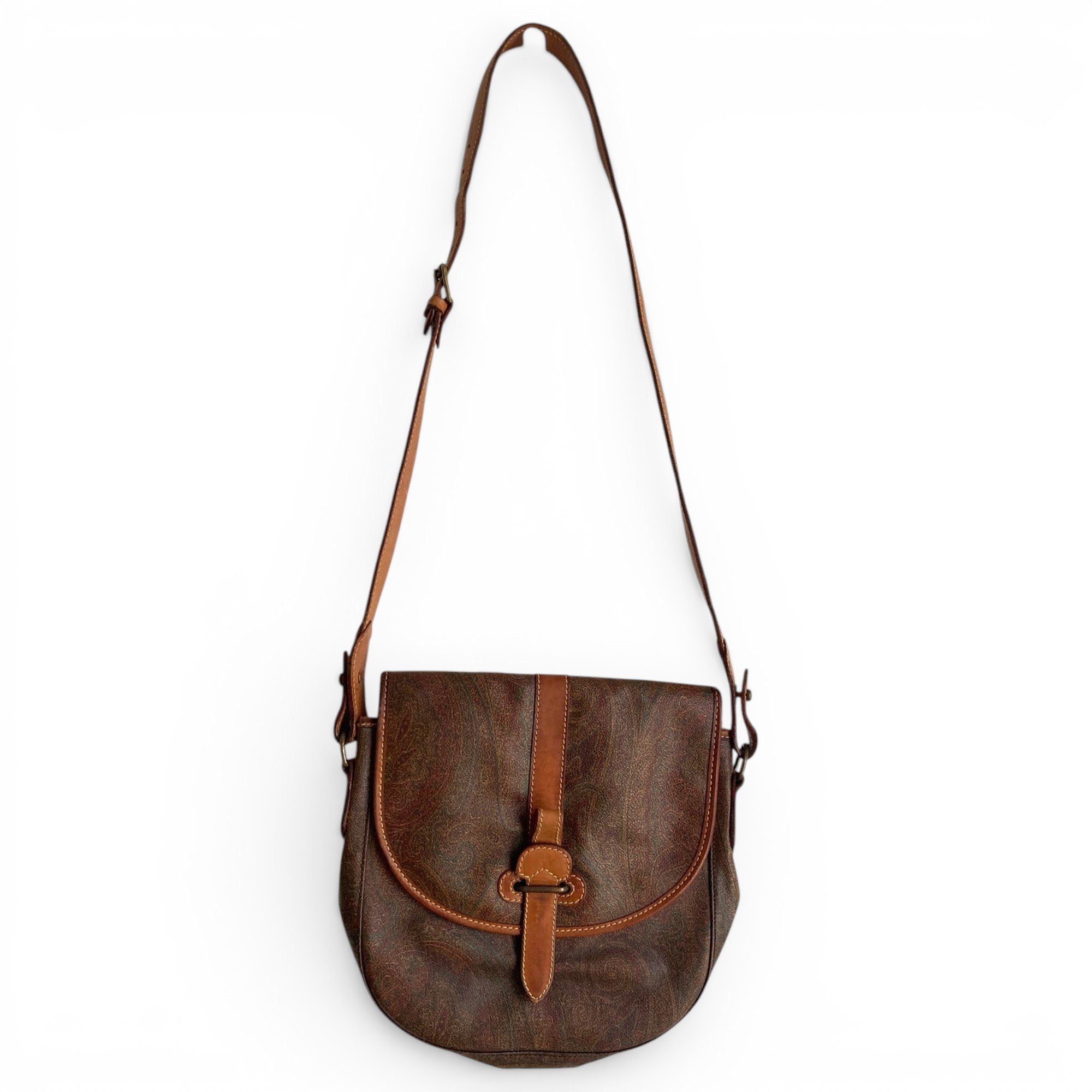 Leather crossbody bag
