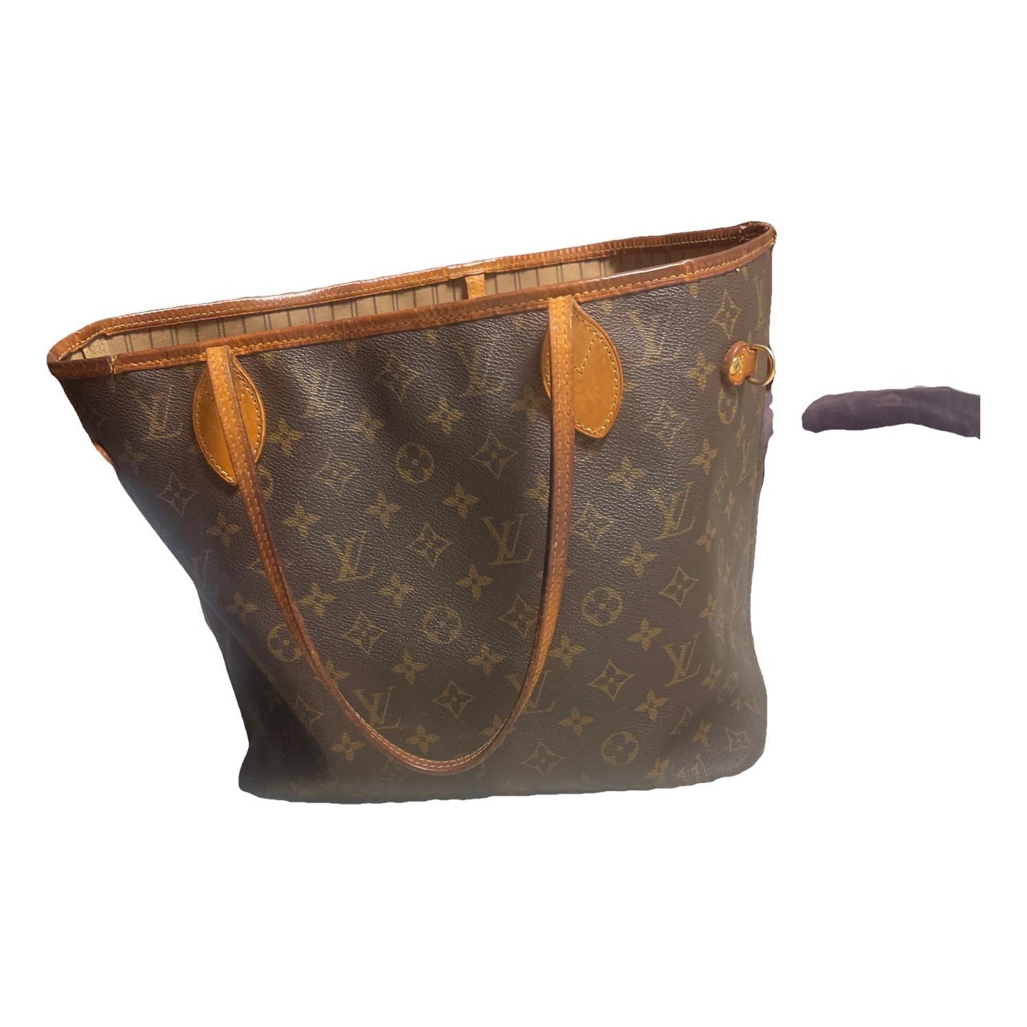 Neverfull leather tote