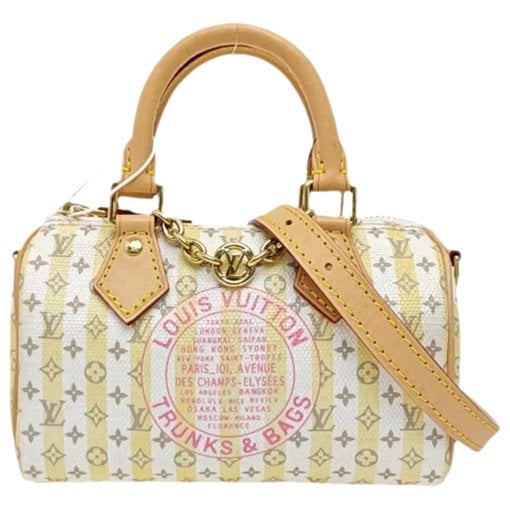 Nano Speedy / Mini HL leather handbag