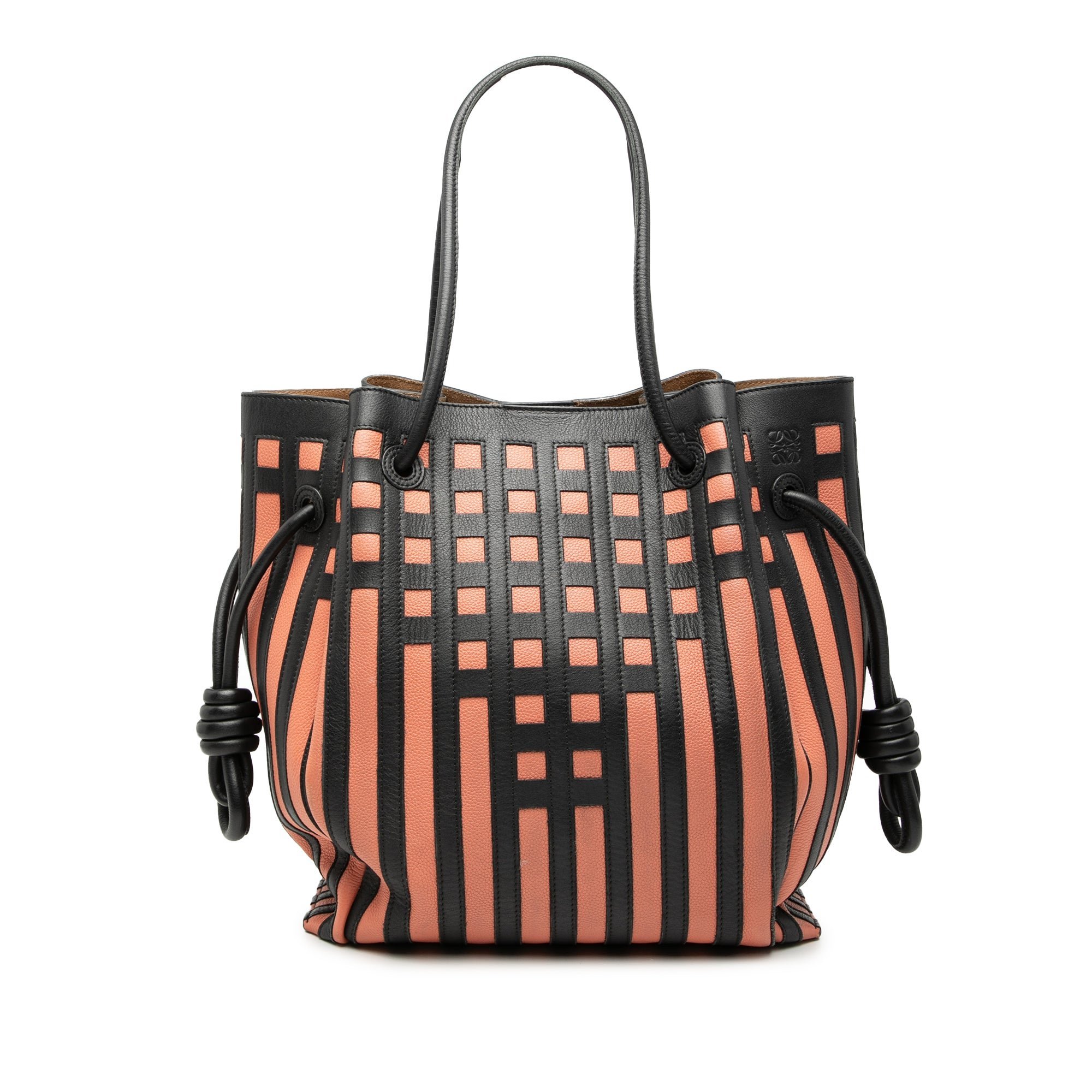 Leather tote