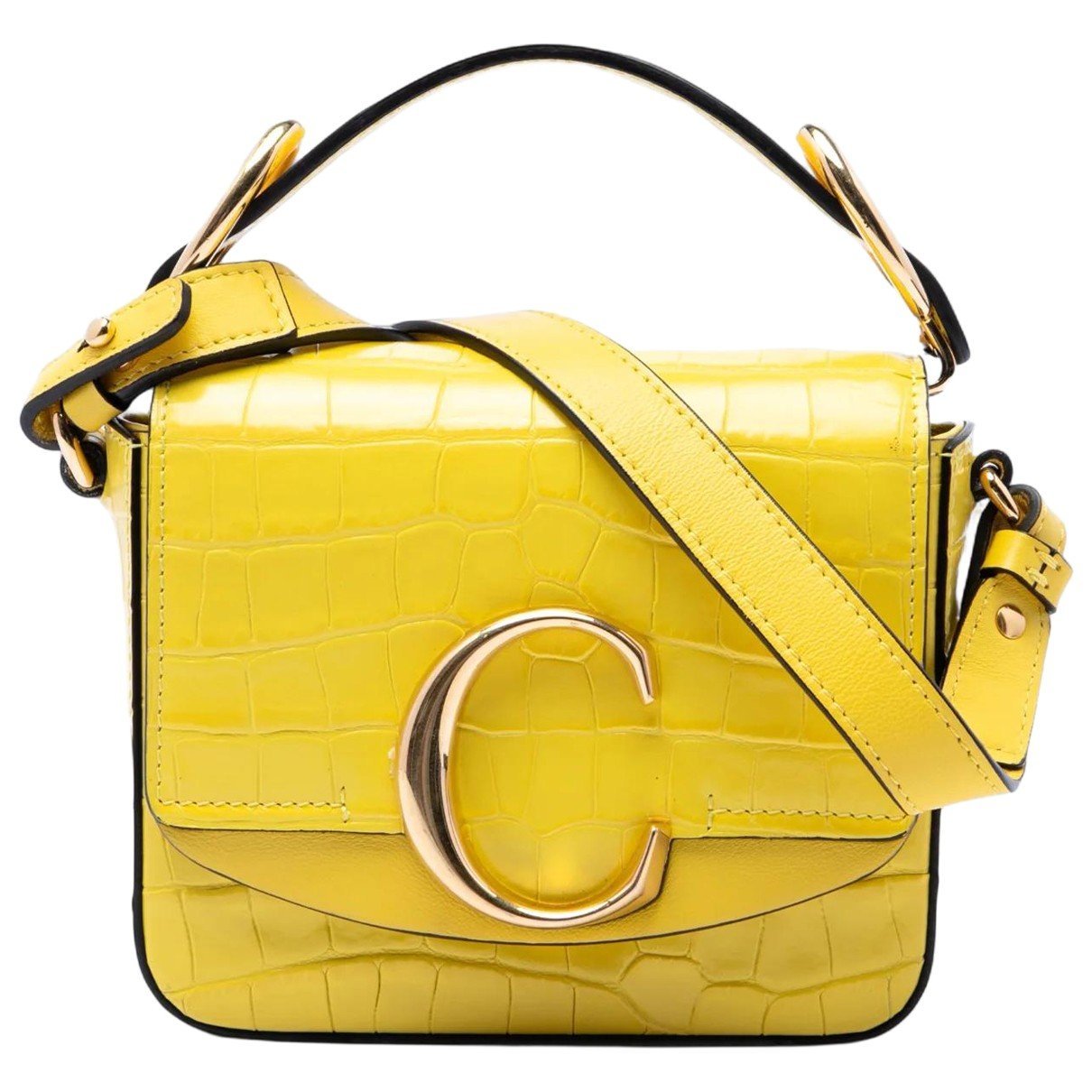 C leather satchel