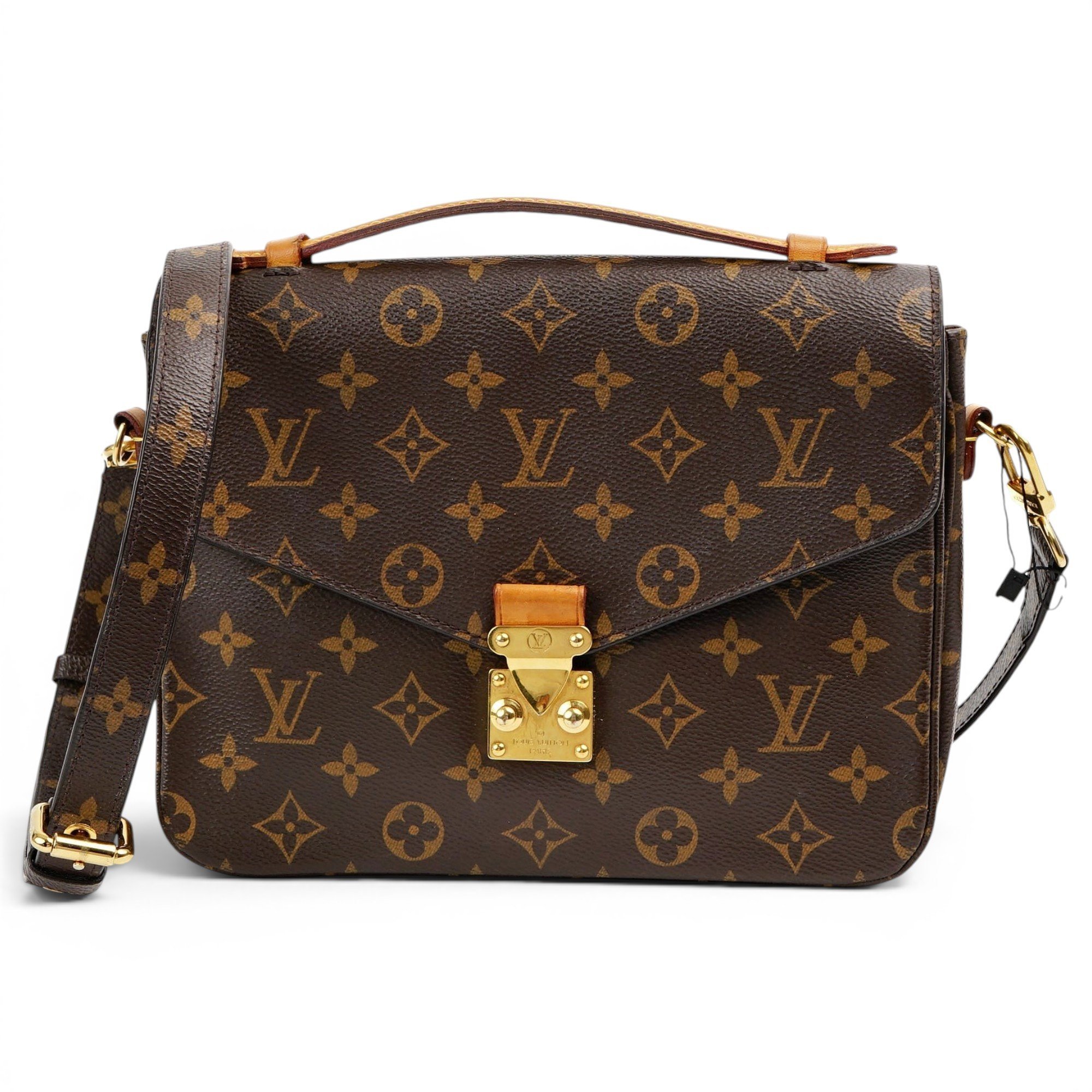 Metis leather handbag