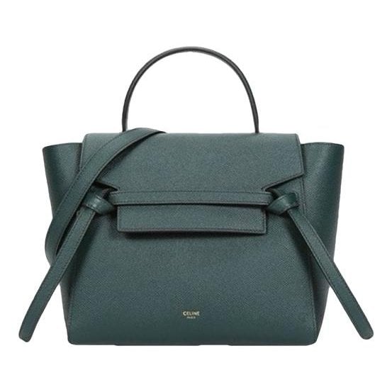 Belt leather handbag