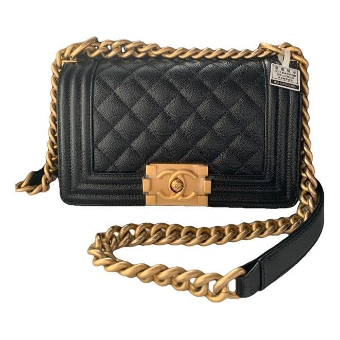 Boy leather crossbody bag