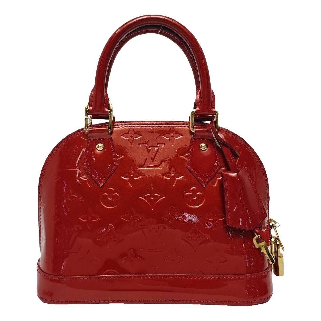 Alma patent leather handbag