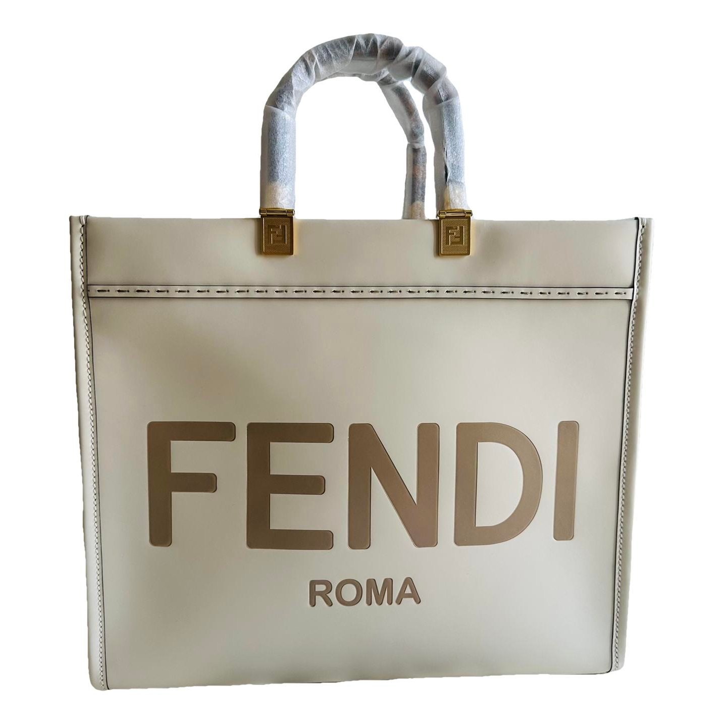 Sunshine leather tote