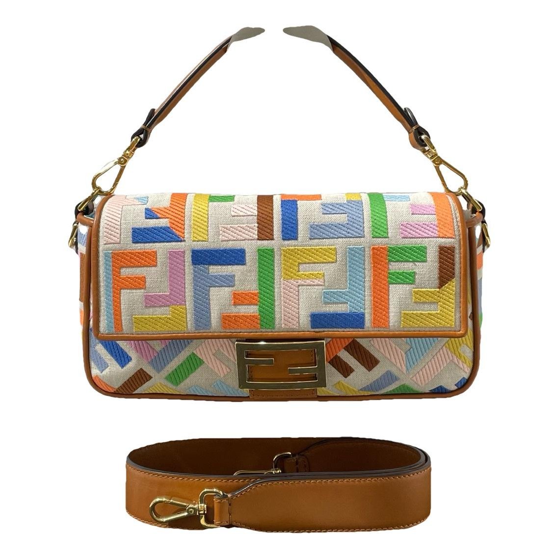 Baguette cloth handbag
