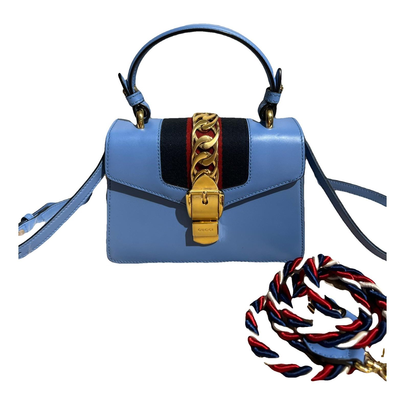 Sylvie Top Handle leather handbag