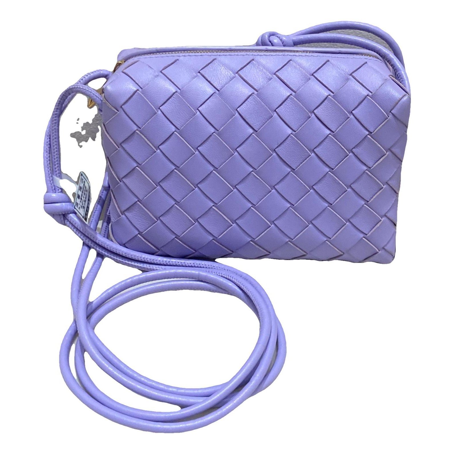 Loop leather handbag