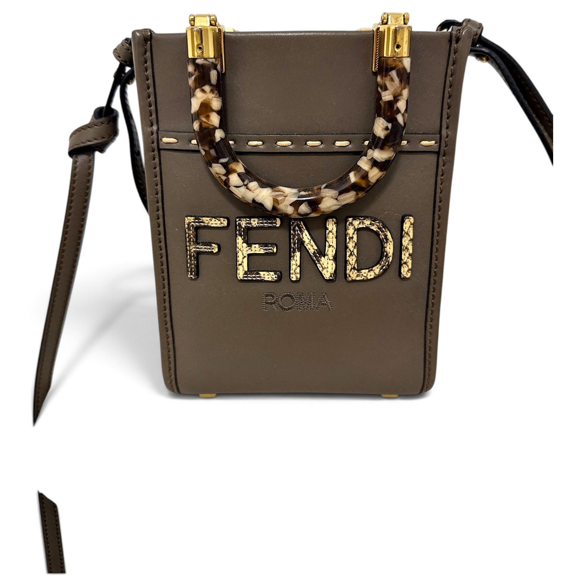 Sunshine leather crossbody bag
