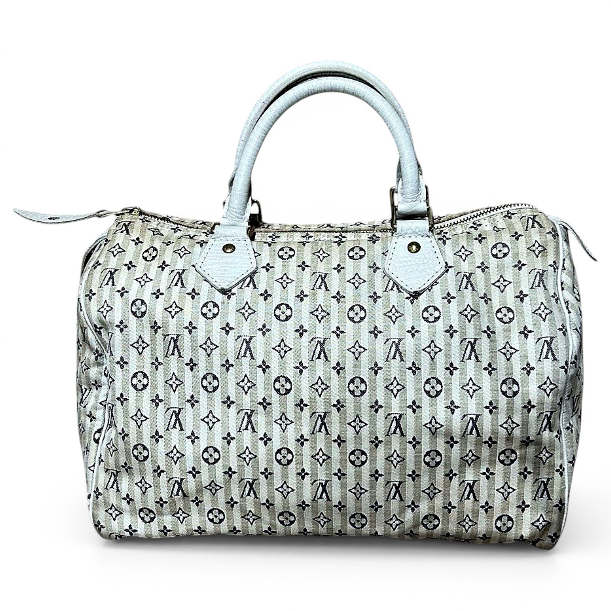 Speedy leather handbag