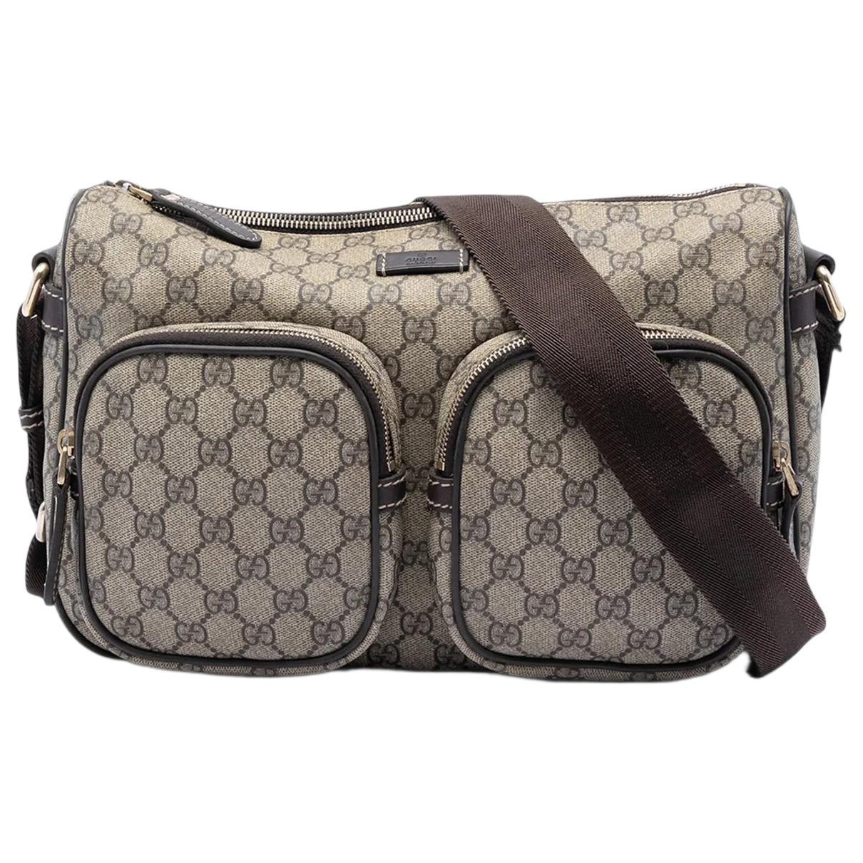 Gucci B cloth crossbody bag