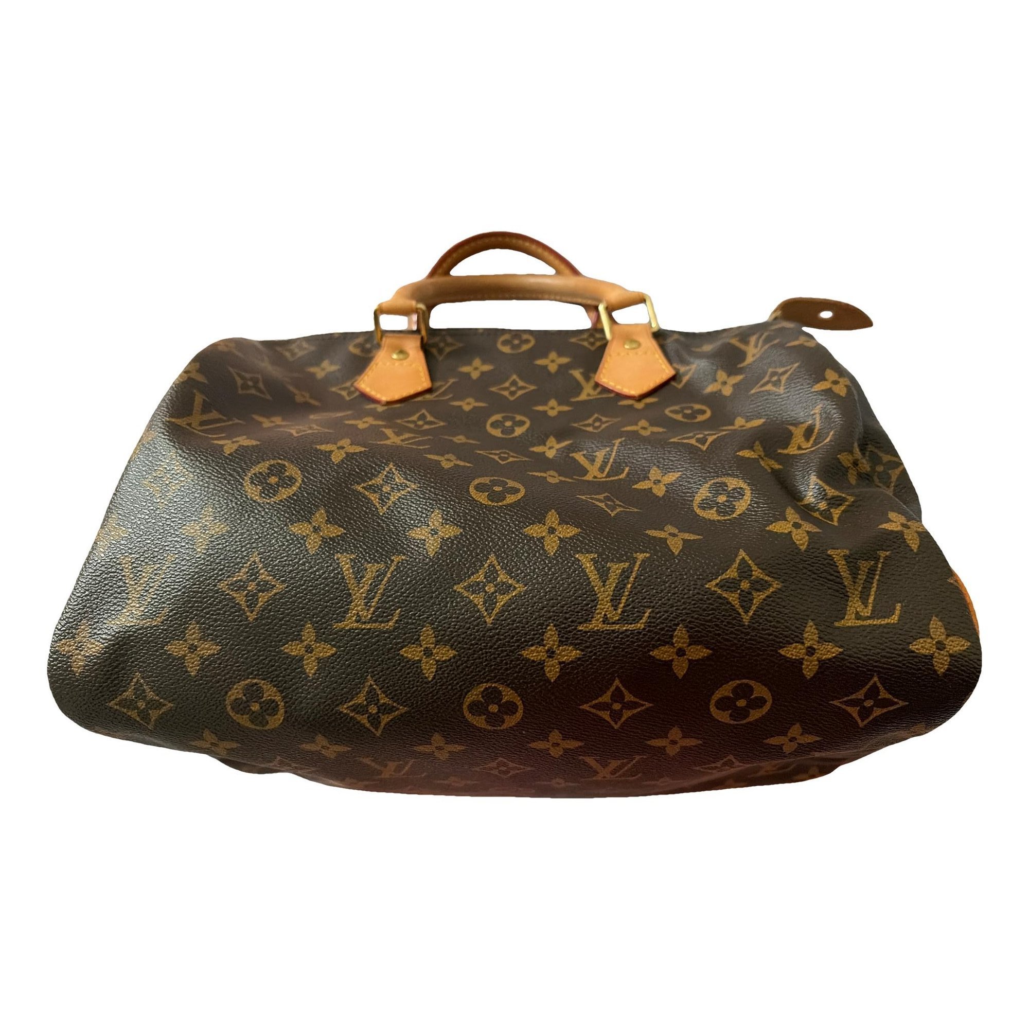 Nano Speedy / Mini HL leather handbag