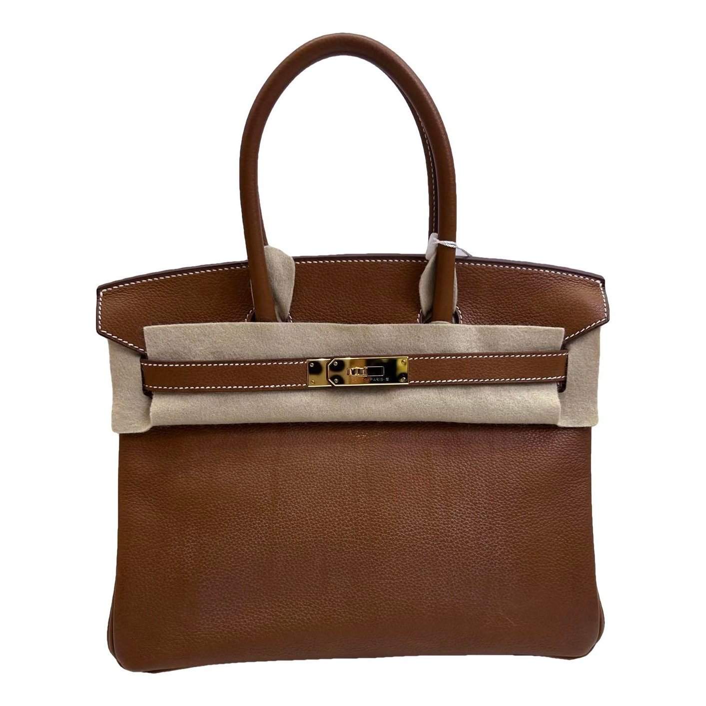 Birkin 30 leather handbag