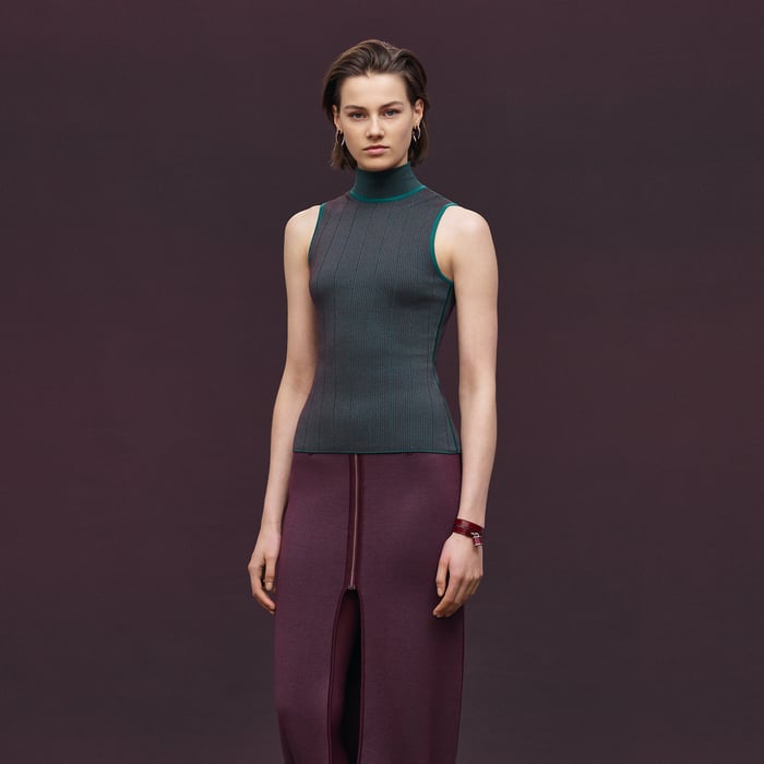 Vert Malachite Sleeveless Sweater