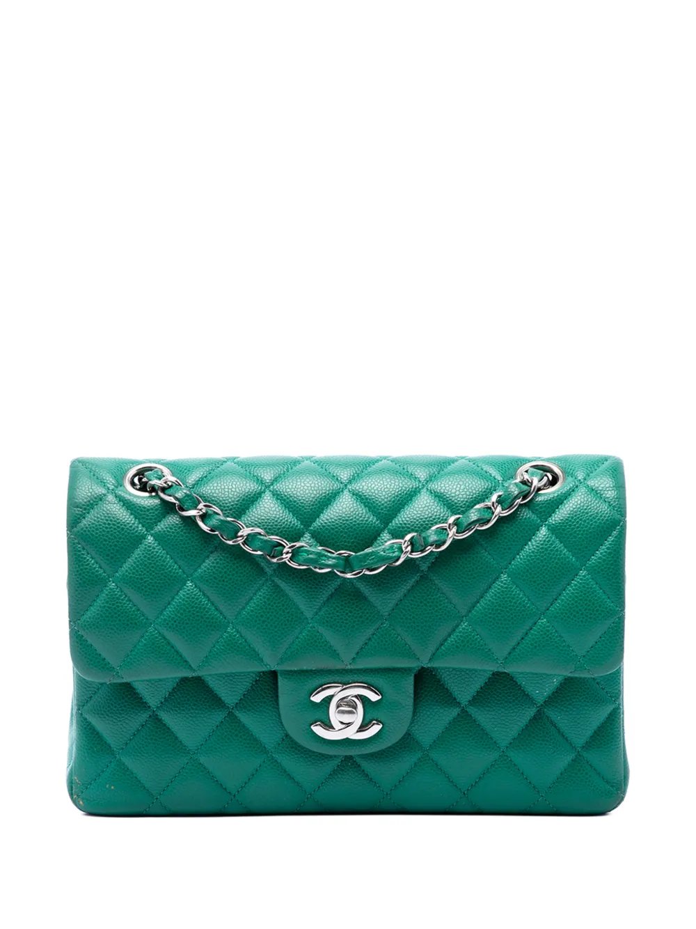 2020 Small Classic Caviar Double Flap shoulder bag