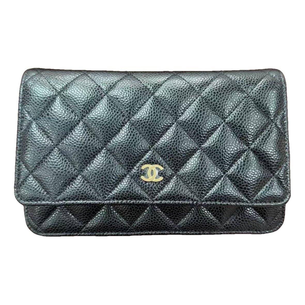Wallet On Chain Timeless/Classique leather handbag