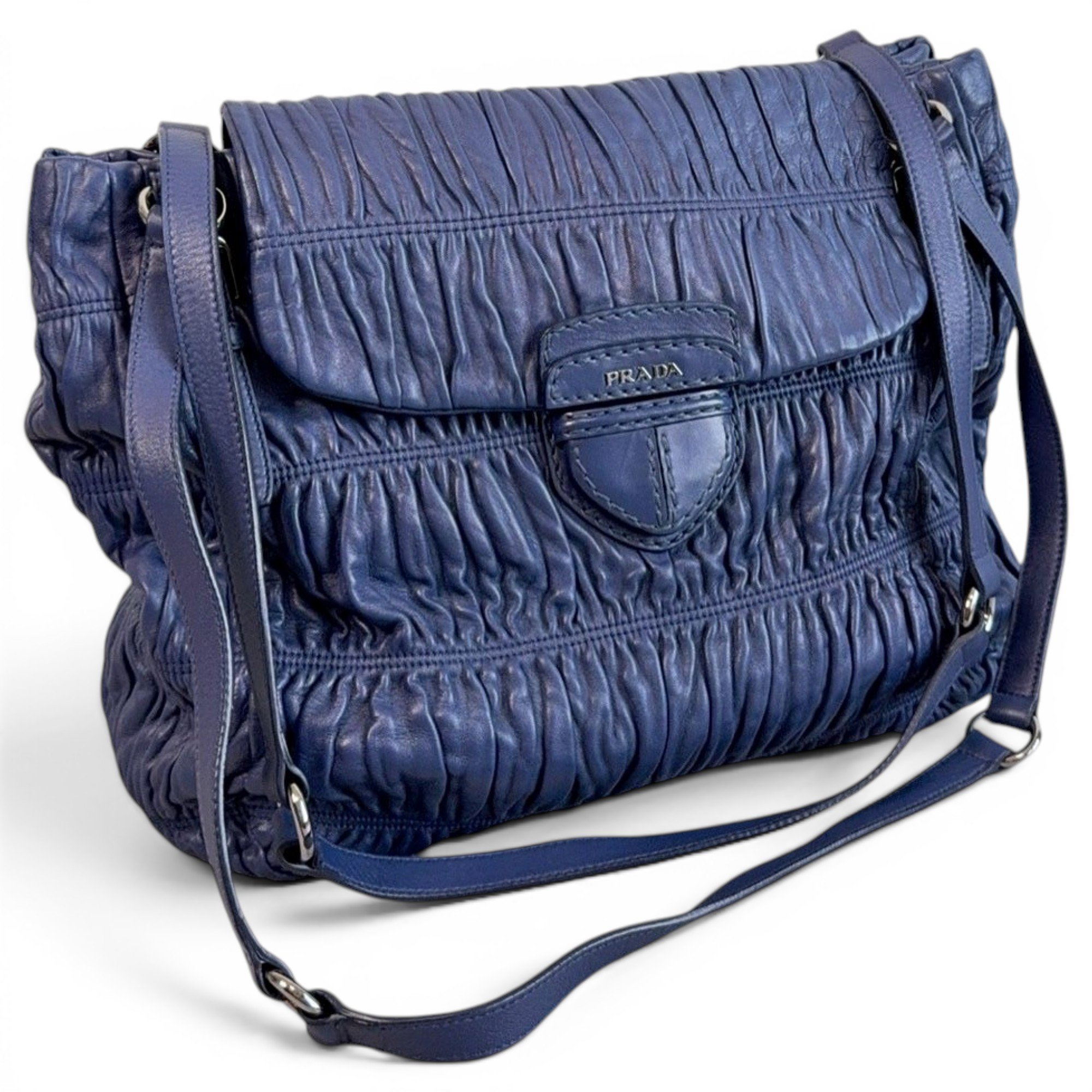 Leather handbag