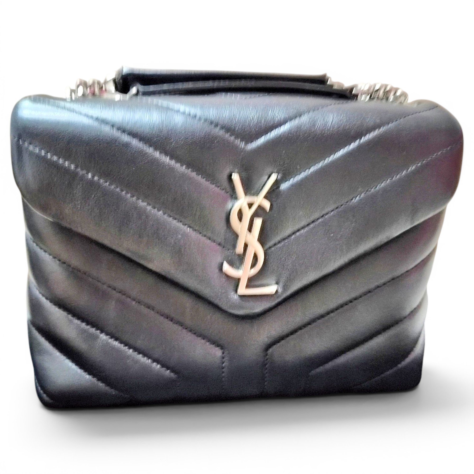 Loulou leather handbag