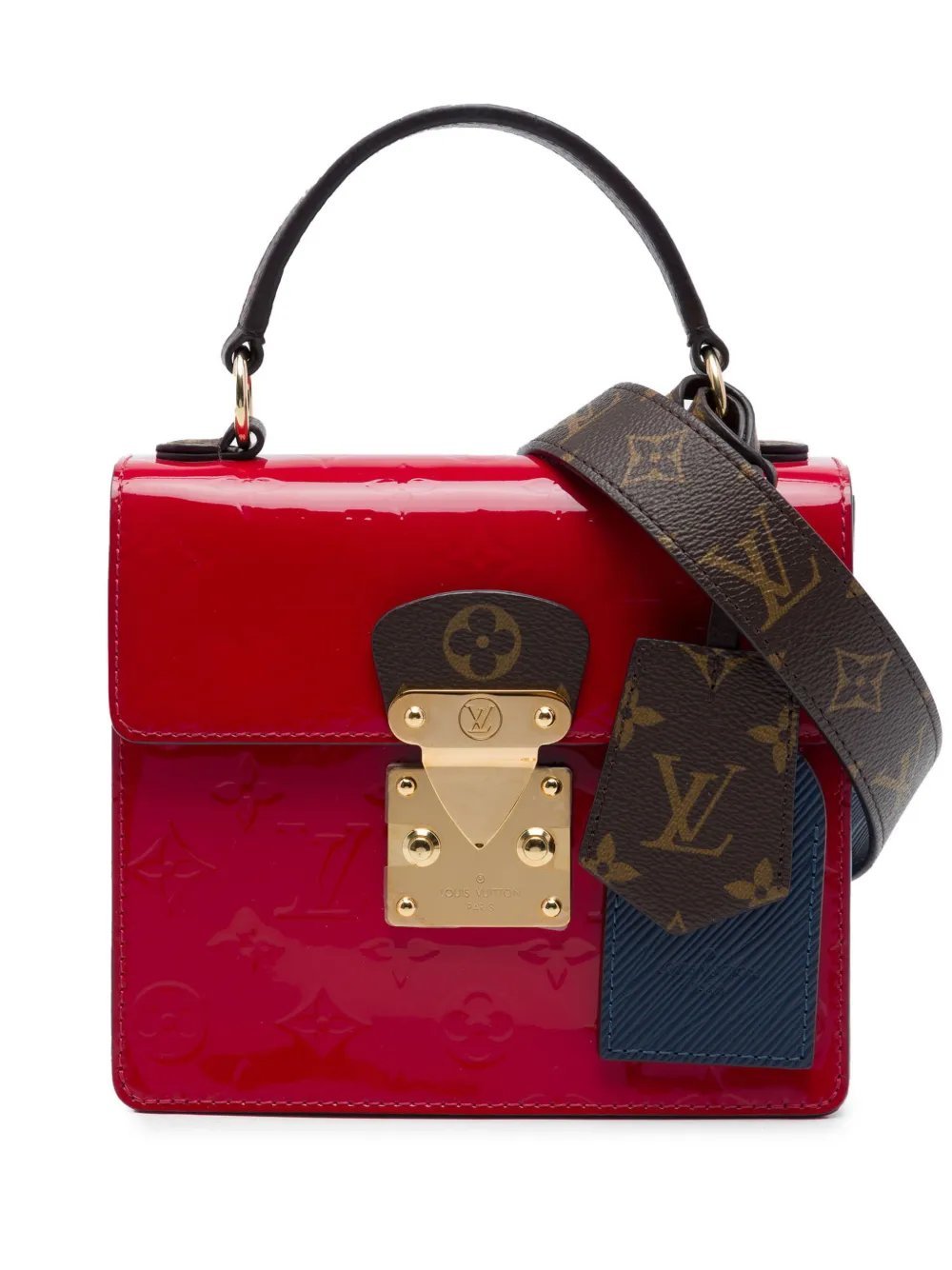 2019 Monogram Vernis Spring Street satchel