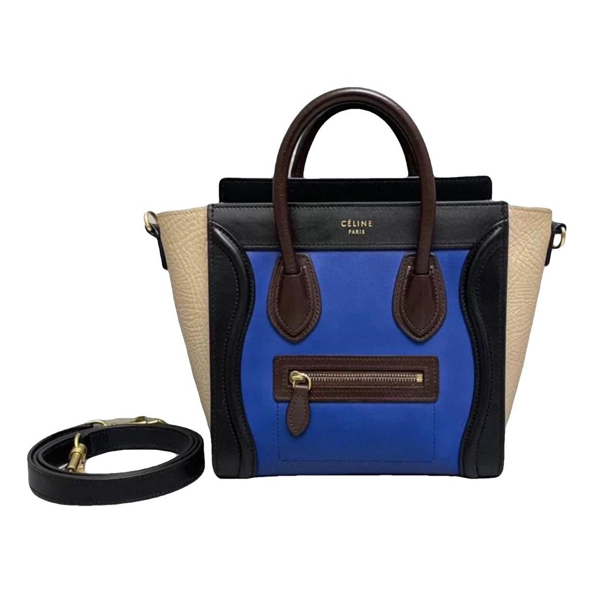 Nano Luggage leather handbag