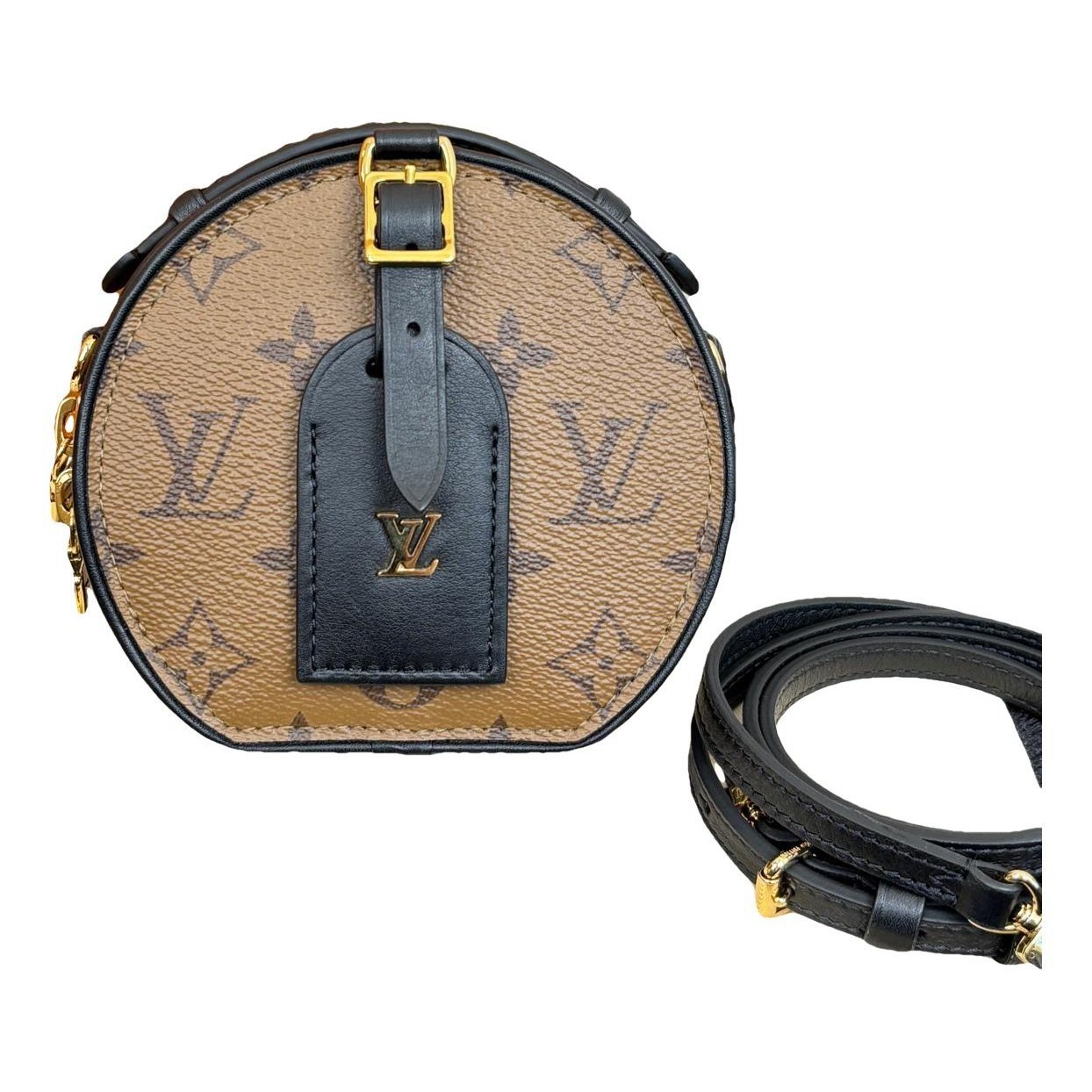 Boîte chapeau souple leather crossbody bag