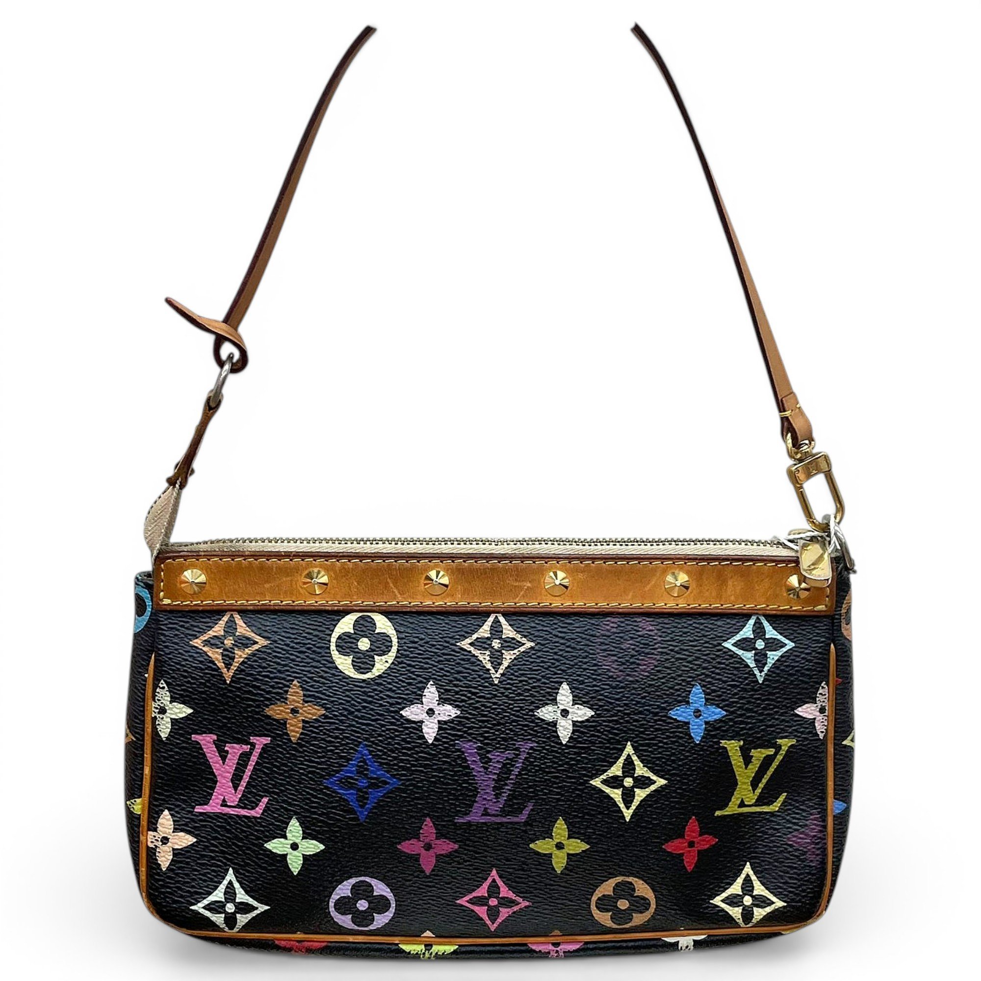 Pochette Accessoire leather handbag