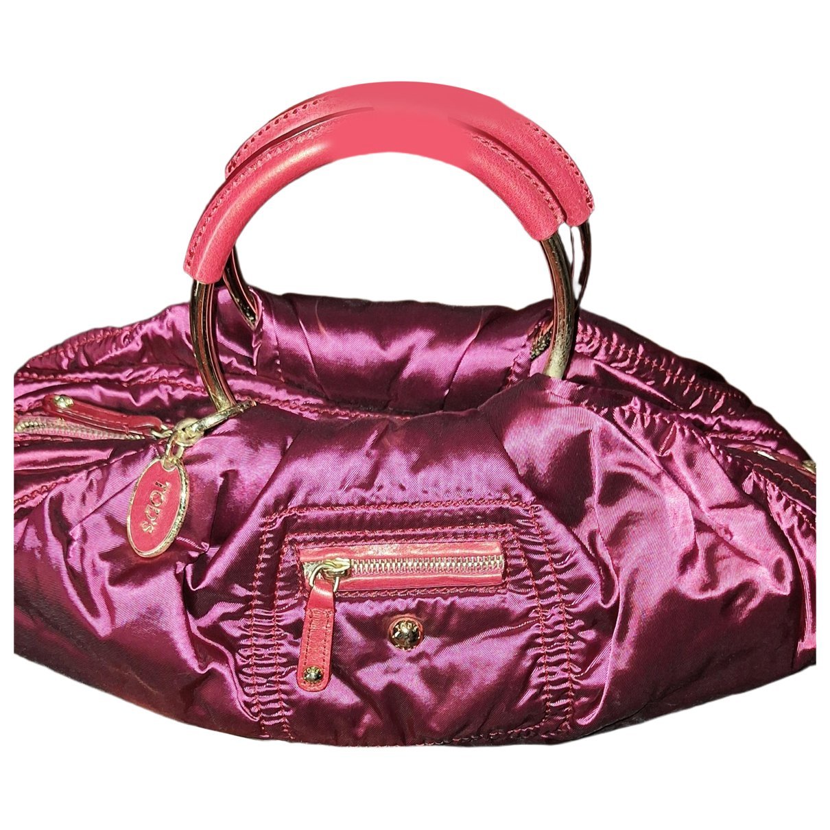 Silk clutch bag
