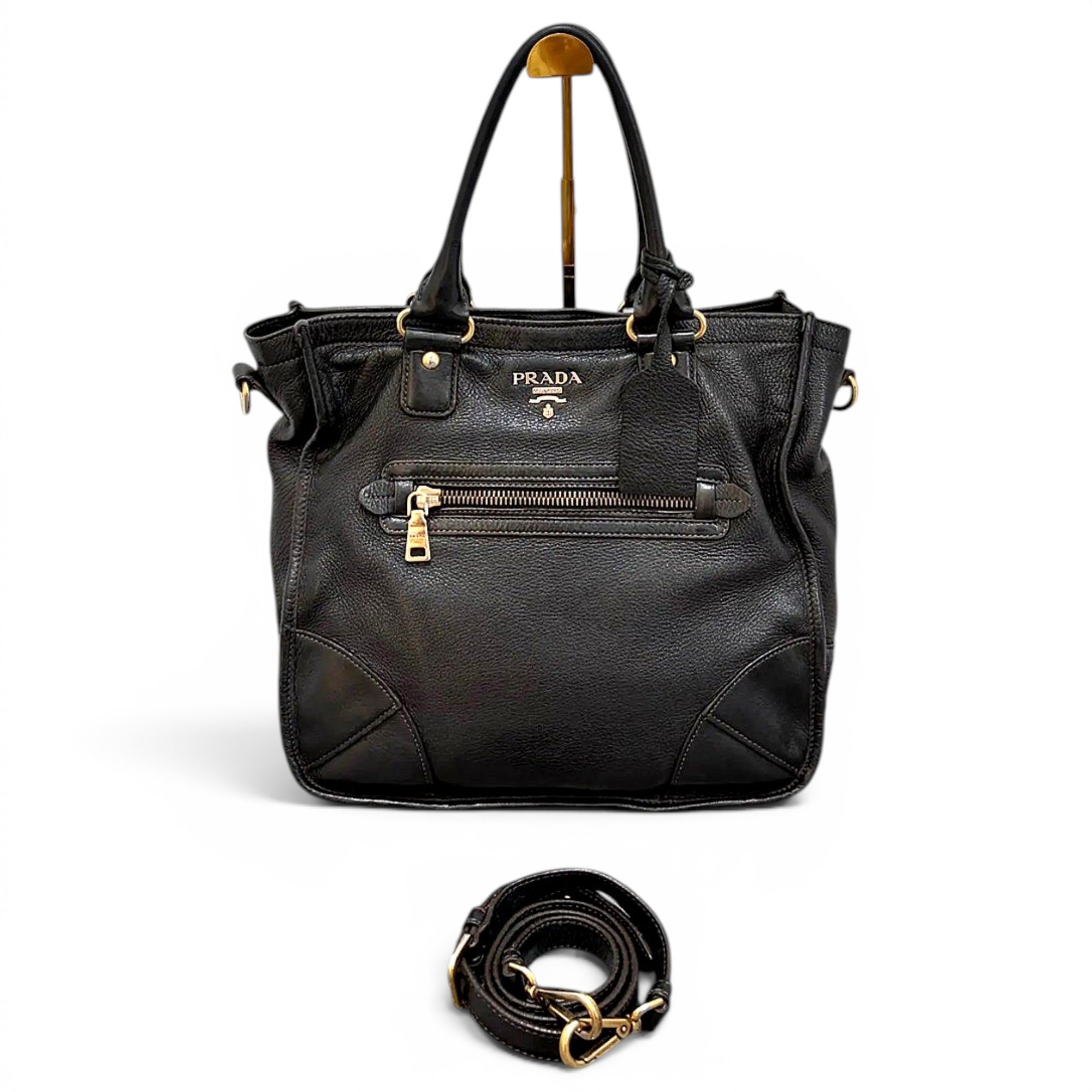 Leather crossbody bag
