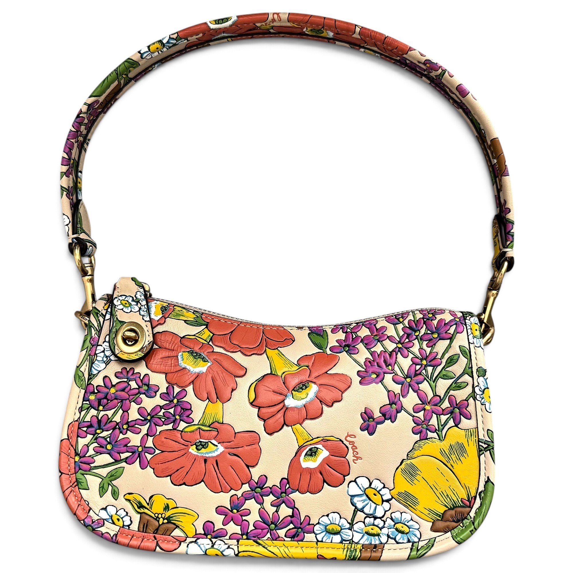 Leather handbag