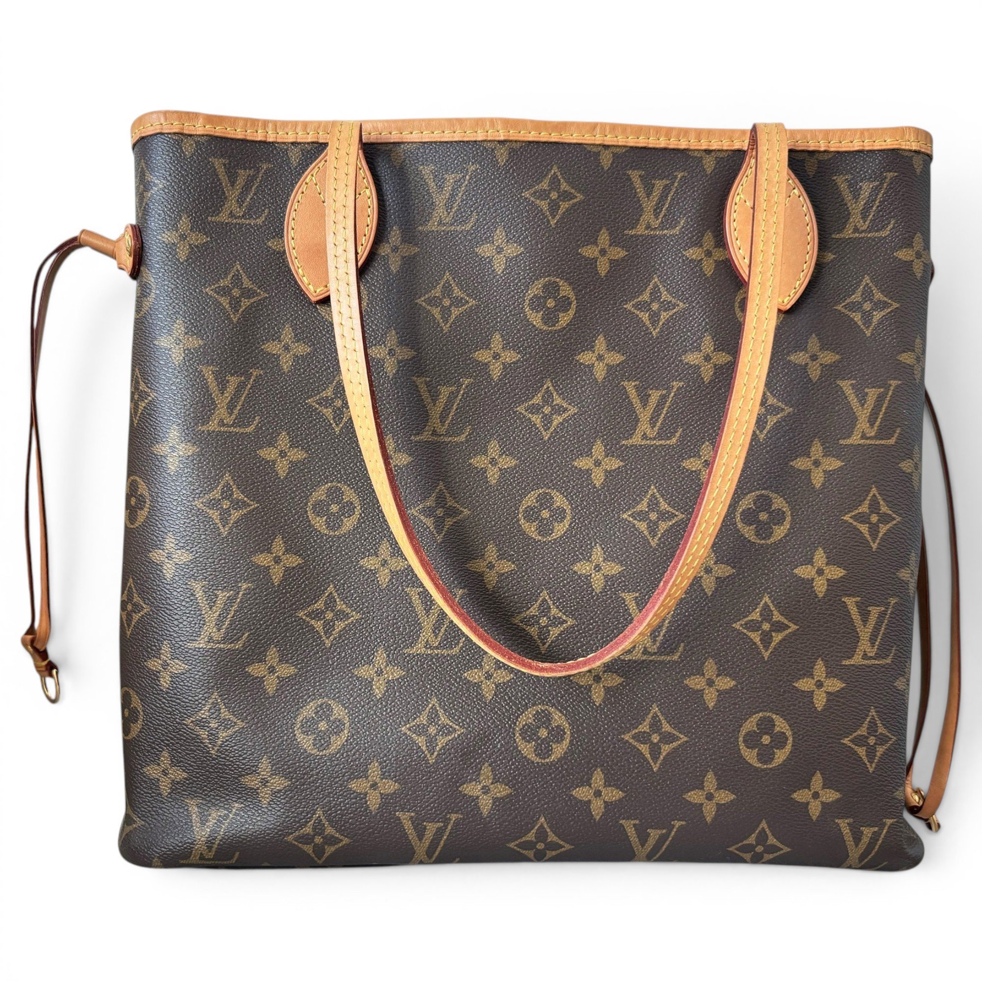 Neverfull leather tote