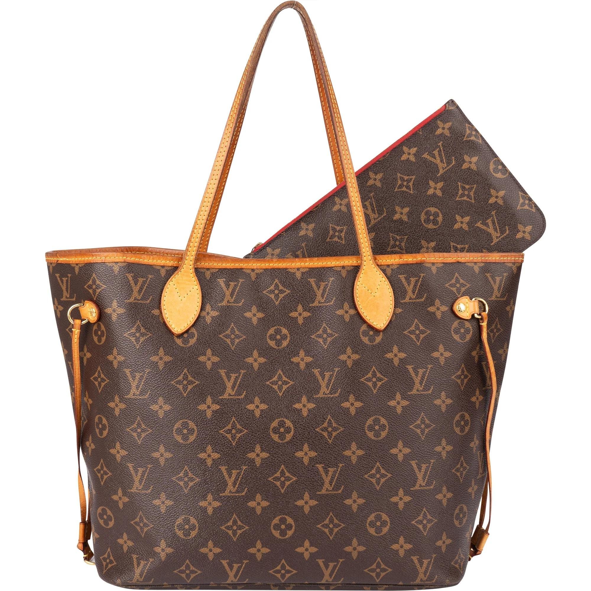 Neverfull leather handbag