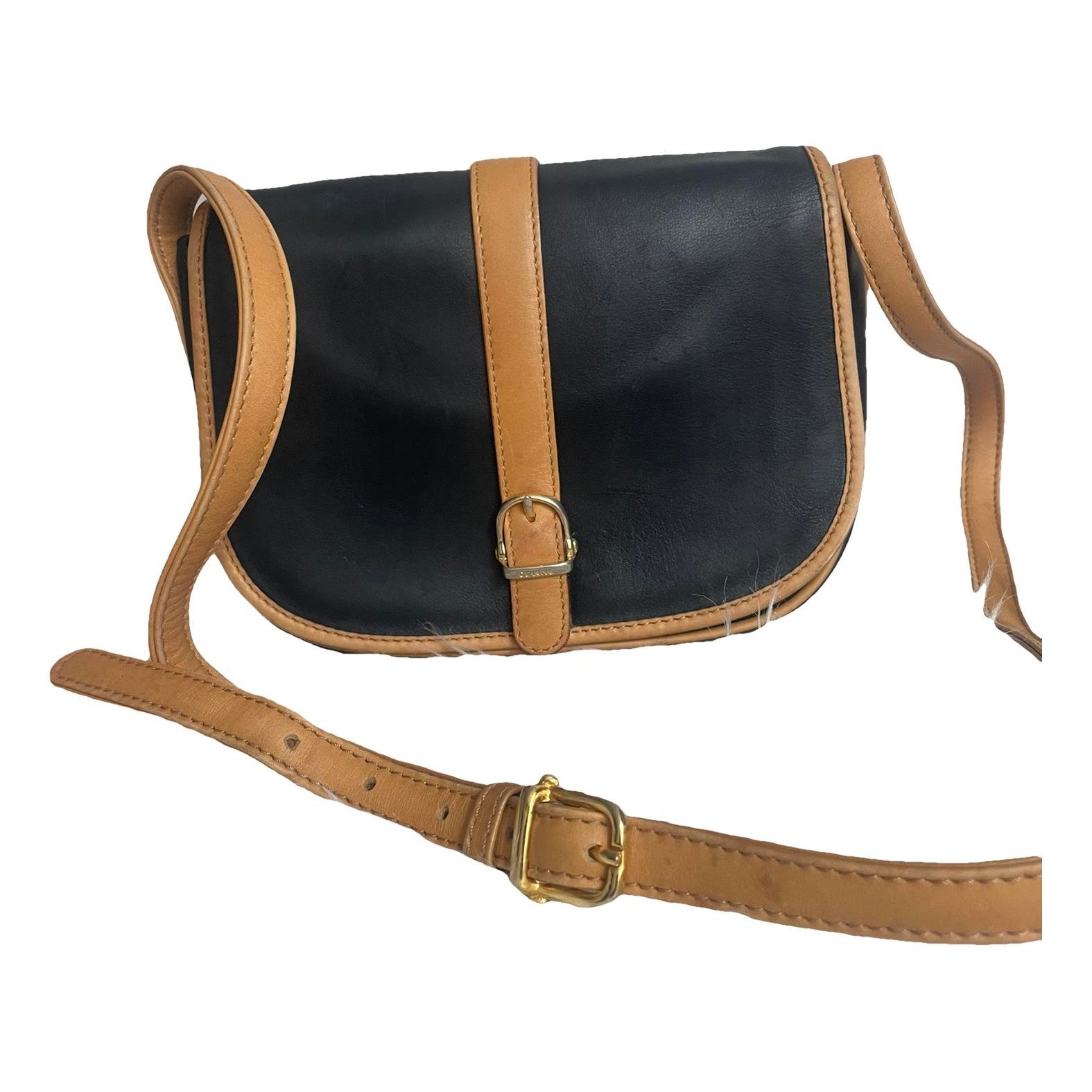 Leather crossbody bag