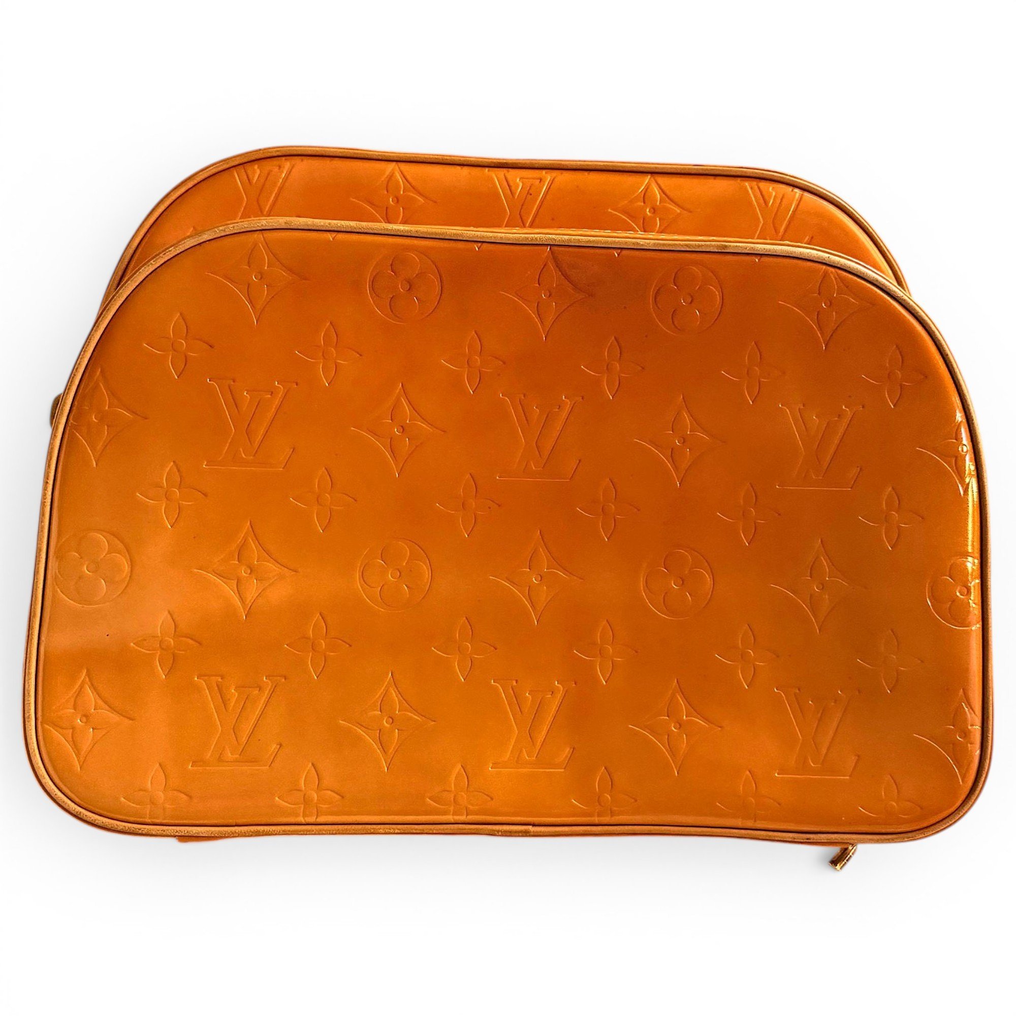 Patent leather bag