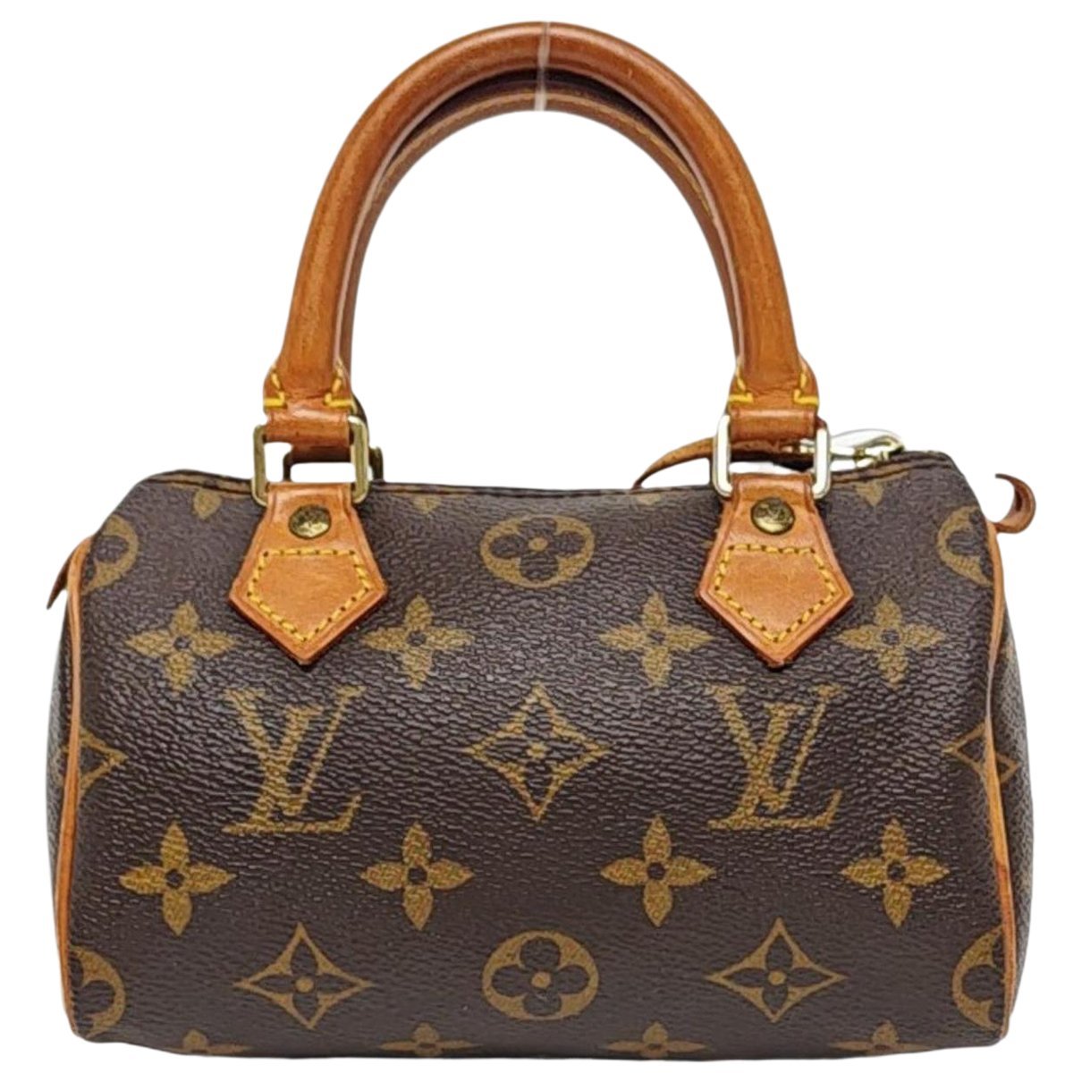 Nano Speedy / Mini HL leather handbag