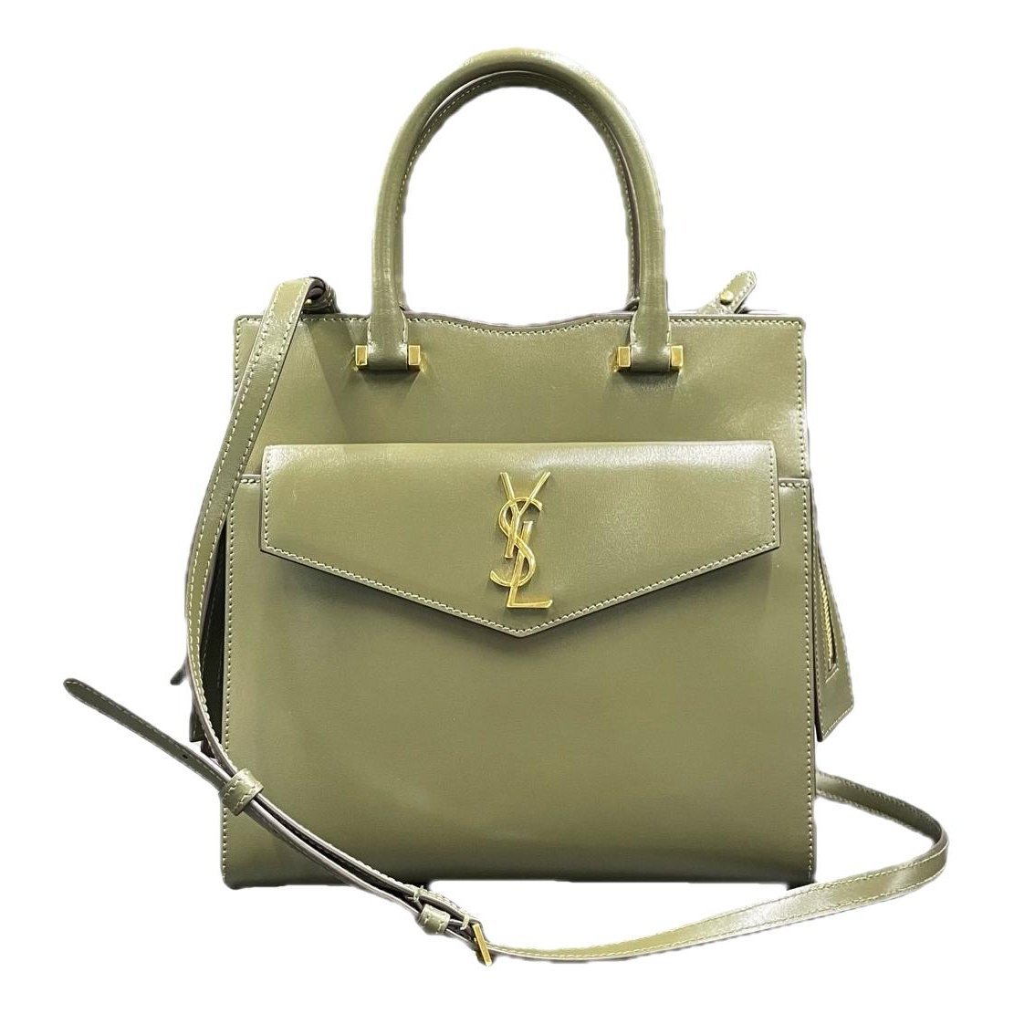 Uptown leather handbag
