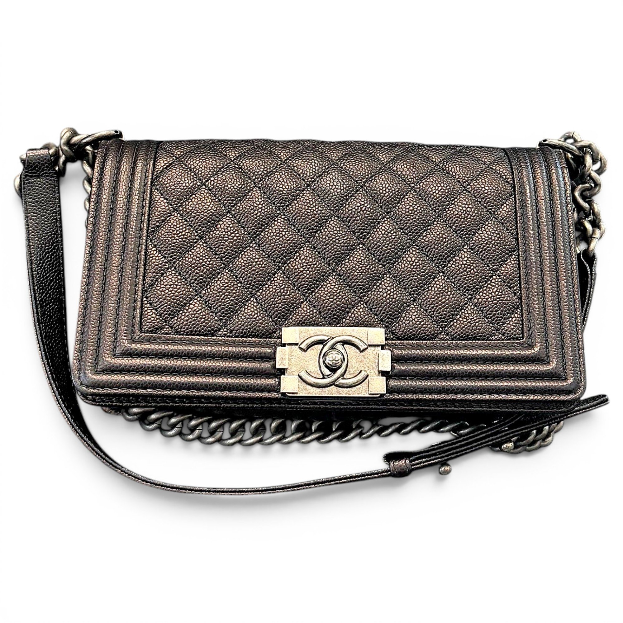 Boy leather handbag