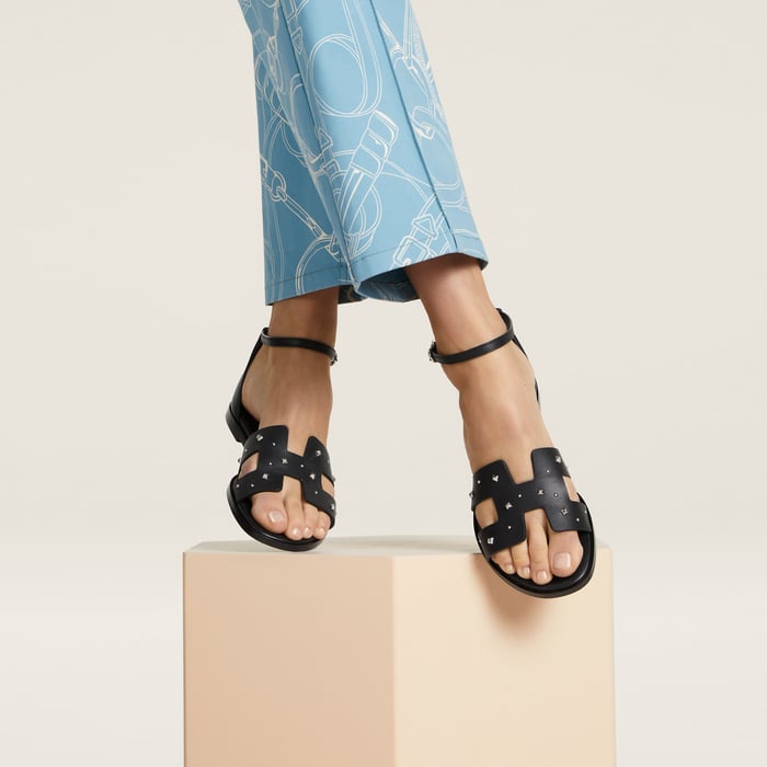 Noir Santorini Sandal