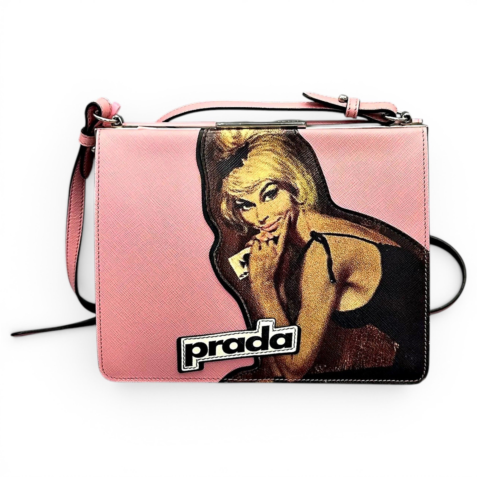 Leather crossbody bag