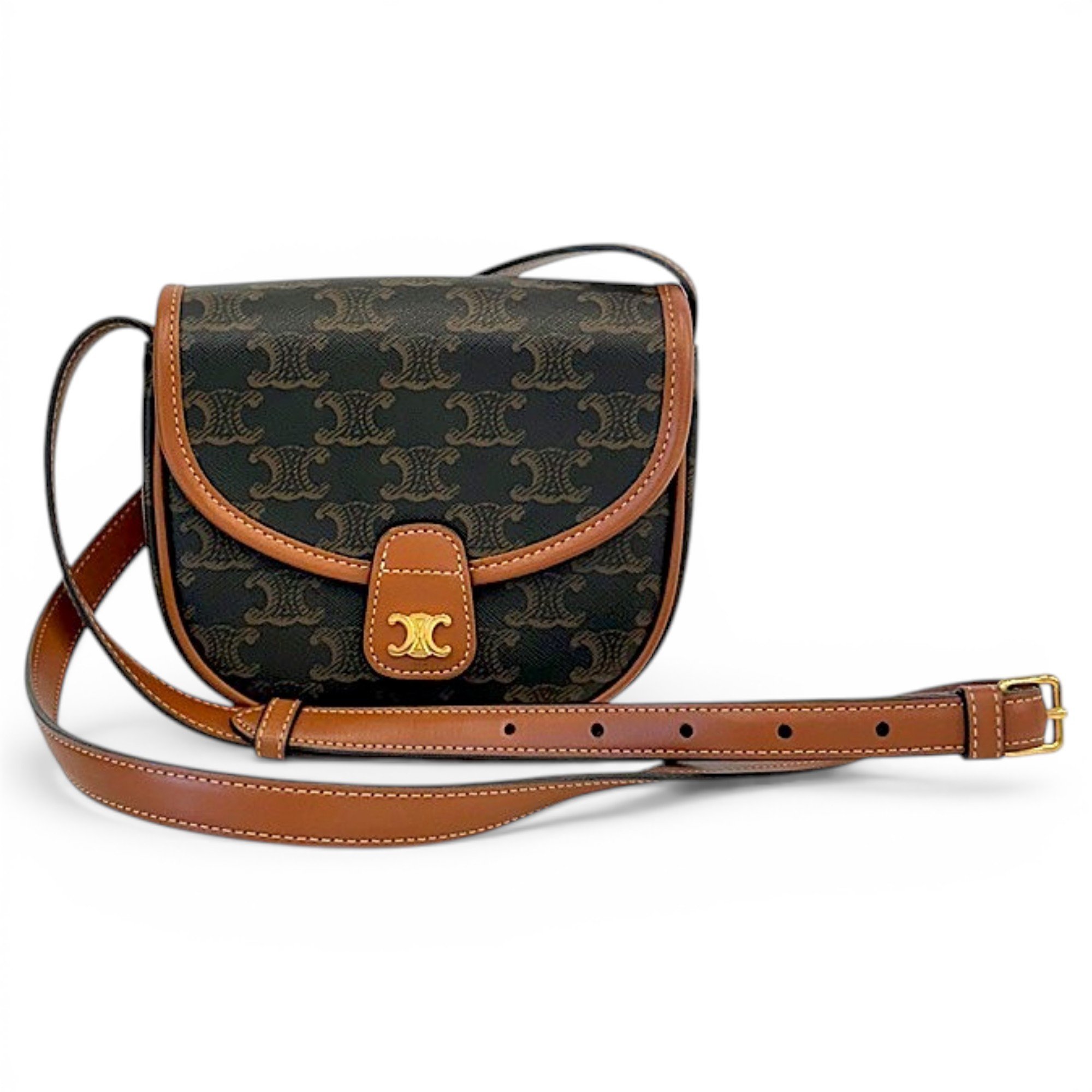 Leather crossbody bag