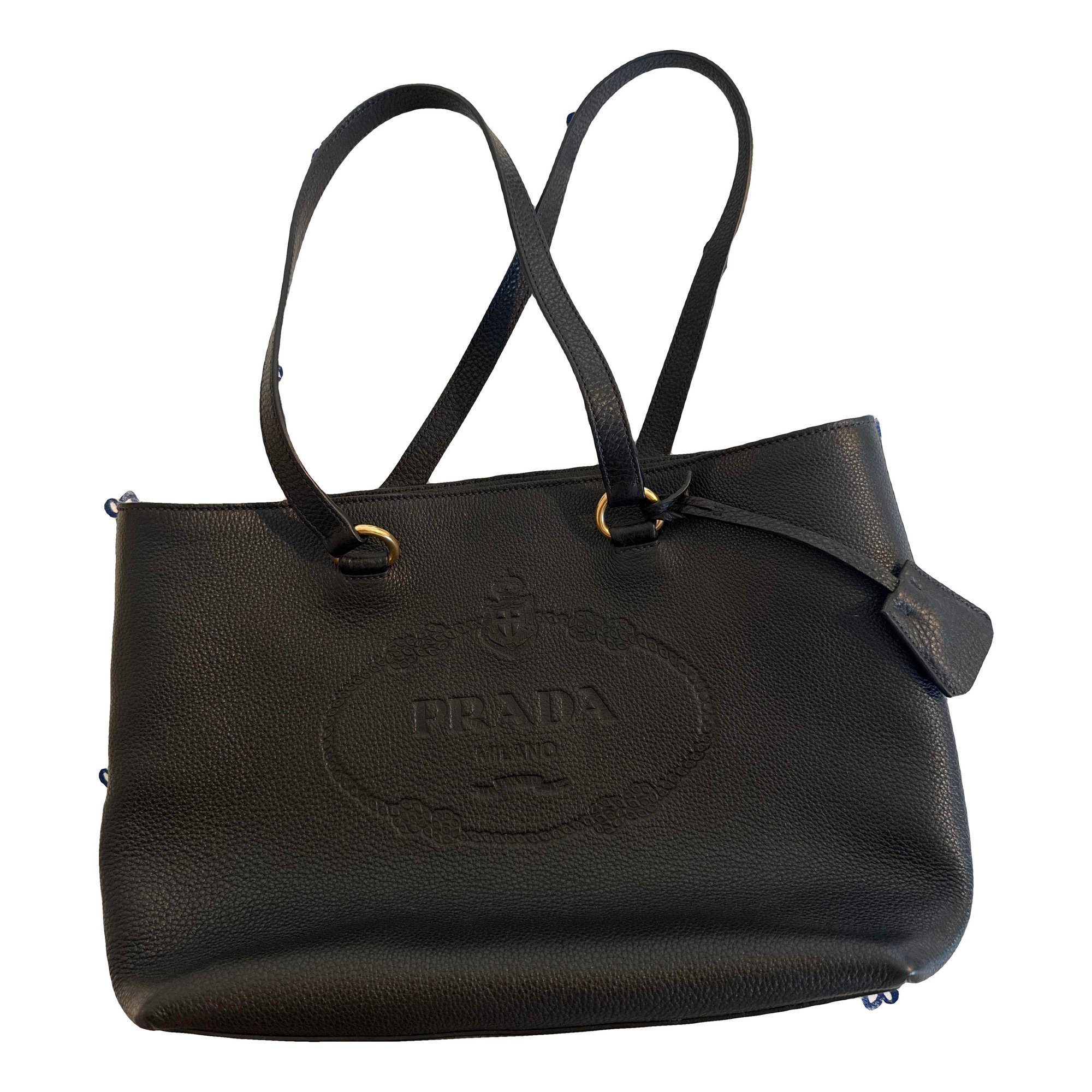 Leather tote